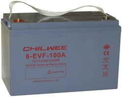 Chilwee 6-EVF-100A - Тяговый аккумулятор, GEL - фото 17162