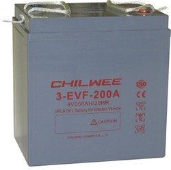 Chilwee 3-EVF-200A - Тяговый аккумулятор, GEL - фото 17165