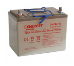 Everest TNE 12-90 - тяговый гелевый аккумулятор - фото 17178