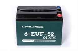Chilwee 6-EVF-52- Тяговый аккумулятор, GEL - фото 17193