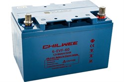 Chilwee 6-EVF-60- Тяговый аккумулятор, GEL - фото 17194