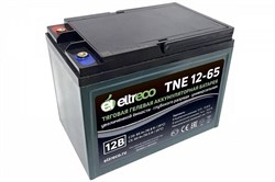 Eltreco TNE12-65 (12V58A/H C3) - гелевый тяговый аккумулятор - фото 17258
