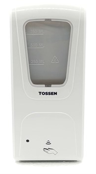 TOSSEN AL-1000 - сенсорный диспенсер для дезинфицирующих средств (капля) - фото 17358