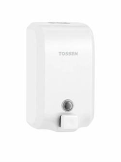 TOSSEN MN-2500 MW - механический диспенсер жидкого мыла (коллекция "Белая сталь") - фото 19066