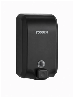 TOSSEN MN-2500 MB - механический диспенсер жидкого мыла (коллекция "Матовый чёрный") - фото 19067