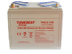 Everest TNE 12-170 - тяговый гелевый аккумулятор (12В, 144 А/ч)