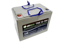 Eltreco TNE 12-100 (12V80A/H C3)- гелевый тяговый аккумулятор