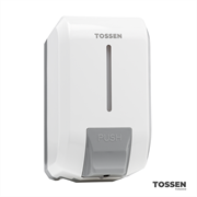 TOSSEN MN-7226 PW (Arctic white) - механический дозатор жидкого мыла