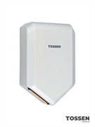 TOSSEN HS 1310 M  (Silver Classic) - высокоскоростная сушилка для рук (ABS-пластик)