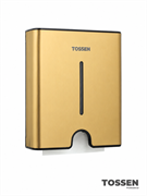 TOSSEN Z-500 MS - диспенсер бумажных полотенец  (коллекция "Золотая сталь")