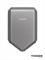 TOSSEN HS 1013 MS - высокоскоростная сушилка для рук (коллекция "Благородный графит") - фото 19105