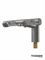 TOSSEN DH 1709 MM  - смеситель с сушилкой для рук (бесщеточный мотор) (коллекция "Благородный графит") - фото 19197